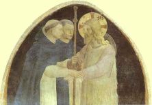 Haga click para ver la imagen ampliada christ as pilgrim received by two dominicans.jpg